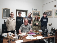 Žákovský tým s Jiřím Oltem v dubnu 2024