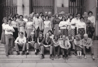 Pracovníci Pražského projektového ústavu, duben 1984