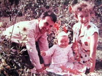 Jana Hradilková s rodiči