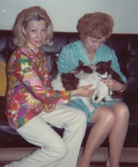 Matka Igora Ocelky Marie Alexandra v Anglii, 80. léta