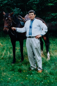 Козацький табір "Поліська Січ" у Житомирі, 1996 р.