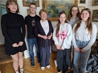 Žákovský tým s Michaelou Vorlíčkovou, duben 2024 