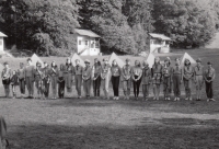 Skautský tábor 9. střediska Jana Bosca, léto 1993