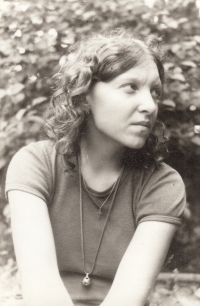 Dana Vaňková za mlada
