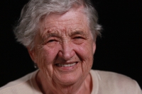 Věra Kulhavá, natáčení pro Paměť národa, Jihlava, září 2024