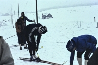 Naděžda Gutzerová jezdila s přáteli z hnutí Brontosaurus na Jizerku, 80. léta