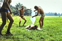 Naděžda Gutzerová pořádala s přáteli z hnutí Brontosaurus tábory v Krušných horách, stav krajiny v 80. letech