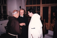 Inocenc Kubíček, Oto Mádr a Dominik Duka