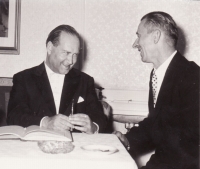 Josef Pötzl a David Oistrach