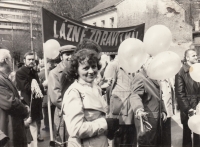 1. máj v Jáchymově v roce 1975