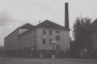 Budova internačního tábora v Ivančicích