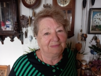 Milada Tahotná při natáčení v roce 2024