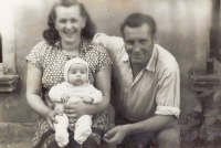 Eva Haniaková s rodinou