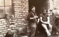 Josef Matoušek se svým kamarádem