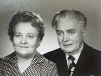 Rodiče pamětníka manželé Cimplovi