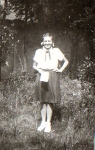 Jana Karpíšková v době dospívání