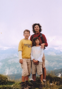 Klára Jirásková s dětmi, Rakousko, 2007