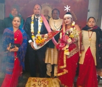 Manželka Padma Sonar, svatba v Dillí, 2018