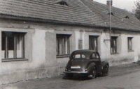 Dům v Kopistech, kam byla rodina Nepustilových nuceně vystěhována