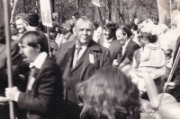 Prvomájová manifestace v Kramatorsku, 1975