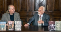 Vasyl Gabor and Roman Ivanychuk. Book presentation at the Museum of Ethnography and Art Crafts. Lviv, 2014