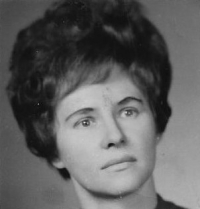 Alena Groulíková v roce 1968