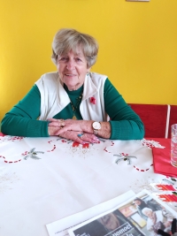 Jana Karpíšková při natáčení