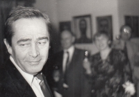 Manžel Karel Groulík, rok 1984