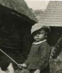 Jiří Hübner v dětství