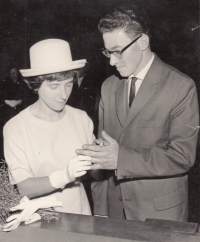 Svatba s Antonínem Procházkou, 1964