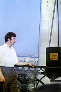 Petr Benesch v Berlíně, srpen 1968