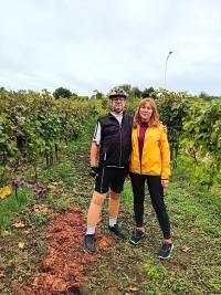 Václav Nehasil s manželkou Jitkou Snopovou-Nehasilovou, 2024