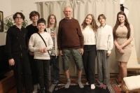 Jan Syrovátka s žákovským týmem; 2024