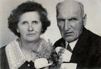 Rodiče František a Marie Hubálkovi, 1968