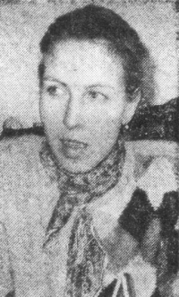 Ingrid Kejkrtová během studentské stávky v listopadu 1989