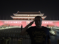 Tomáš Mazal při návštěvě Pekingu v roce 2014