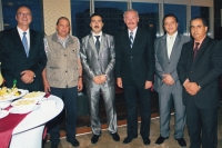 Přemysl Sobotka (třetí zprava) v Kazachstánu, asi 2006