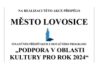 Natáčení pamětnice bylo podpořeno z města Lovosice.