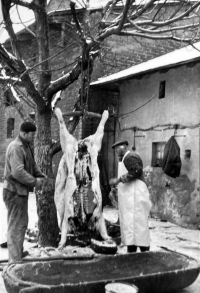 Emil Drastík (vlevo), vpravo strýc Josef Drastík