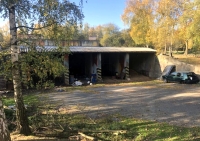 Areál bývalé protiletadlové základny ve Služovicích