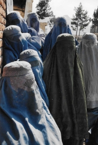 Petra Procházková v Kábulu v roce 2002