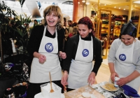 Petra Procházková na akci pro UNICEF