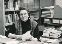 Matka pamětníka Božena Richterová, 1969