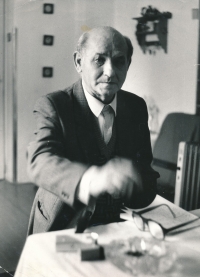 Otec pamětníka plk. JUDr. Milan Richter, Police nad Metují, 1994