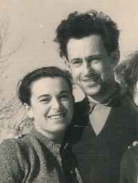 Hana a Bohumil Meissnerovi, rodiče pamětnice, 1956
