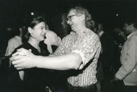 Eliška Rothová a Ivan Martin Jirous, 1992