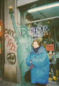 Eliška Rothová v New Yorku, 1993