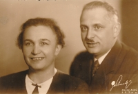 Emanuela a Ladislav Jakubcovi, prarodiče pamětnice z matčiny strany