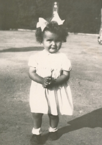 Ivana Bergmannová v dětství