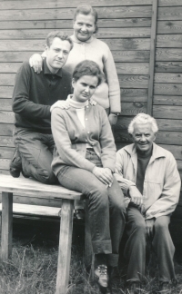S rodiči a manželem, 1968
